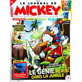 Le Journal de Mickey - Le génie perdu dans la jungle - N°3708