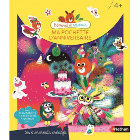 Ma pochette d'anniversaire - Edmond et ses amis - Le Kit anniversaire complet - Dès 4 ans