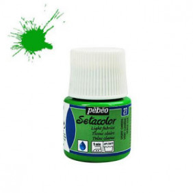 Peinture textile transparent Pébéo 45ml - 27 - Vert clair