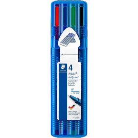 Staedtler - Triplus Ballpoint - Stylos-bille - Assorties