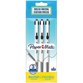 Paper:Mate - Stylo à Bille rétractable - 046 RT - Noir