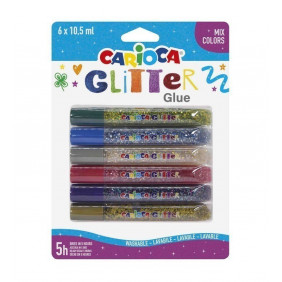 Colle Glitter Mix Blister - 6x10.5ml