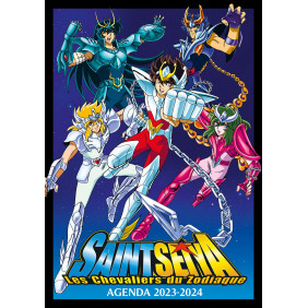 Agenda Saint Seiya - Les Chevaliers du Zodiaque Edition 2023-2024 - Poche