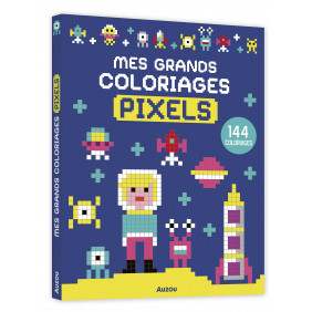Mes grands coloriages pixels - Grand Format - Dès 3 ans