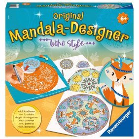 Coffret de dessin Ravensburger Mandala Midi Boho Style - Dès 6 ans