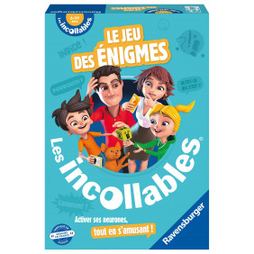 Ravensburger Le jeu des Enigmes des Incollables Jeu Familial De 2 à 6 Joueurs à partir de 6 ans Version française