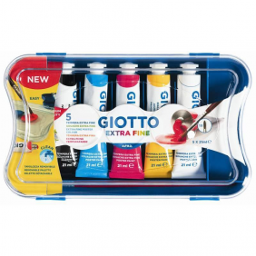 GIOTTO - Boîte 5 tubes - 21ml - Assortis