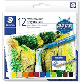 Staedtler Craies aquarellables de qualité professionnelles