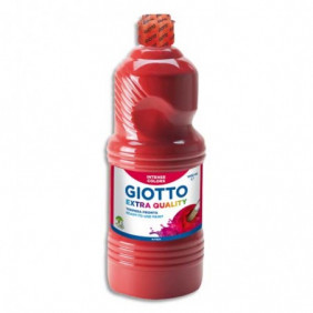 Giotto - Gouache - Rouge ecarl - 1litre - Dès 3 ans