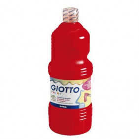 Giotto - Gouache - Rouge Verm - 1litre - Dès 3 ans