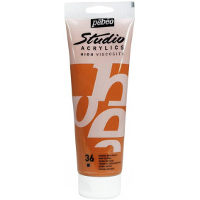 Peinture acrylique étude Studio 250ml - 36 - Terre de Sienne naturelle