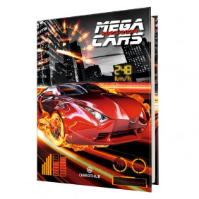 Agenda Megacars - 1 jour par page - Oberthur
