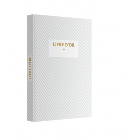 Livre d'or blanc - Grand Format