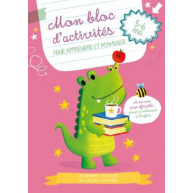 Le crocodile Mon bloc d'activités - Album - Dès 5 ans