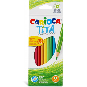 Carioca Lot de 12 Crayons ‎4 ans et plus