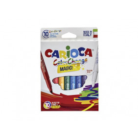 Feutres magiques Carioca Magic set 10 couleurs assorti