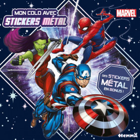 Marvel - Avec des stickers métal - Grand Format - Dès 6 ans