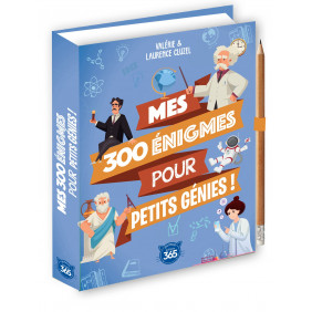 Mes 300 énigmes pour petits génies ! - Avec un crayon de papier offert - Grand Format - Dès 9 ans