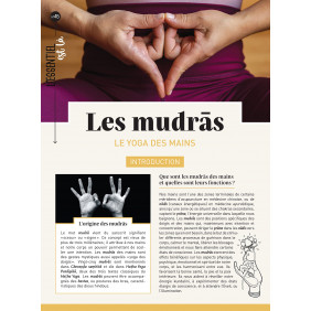 Les mudras - Le yoga des mains - Grand Format