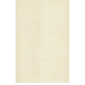 Paquet Papier Vélin Millimétré - Clairefontaine - 50 Feuilles - Brun