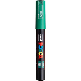 Marqueur pointe calibrée extra-fine 0.7mm - Posca - Vert foncé - PC1MR