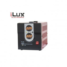 Ilux Stabilisateur Automatique Numérique - 1000SV - Rouge