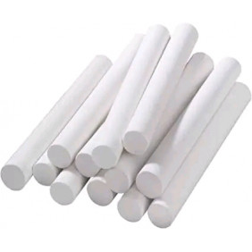 Craie Scolaire Blanche - 12 Pièces