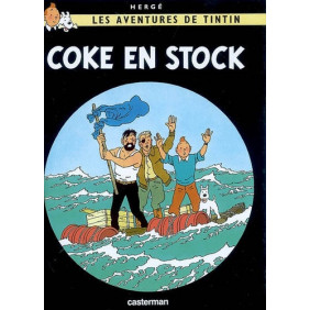 Les Aventures de Tintin Tome 19 - Album Coke en stock - Mini-album