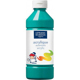 Acrylique Liquide Essentiel - ‎Lefranc Bourgeois - 500ml - Vert Foncé - Dès 3 ans