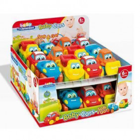 Clementoni - CLEMENTONI Soft & Go Cars - 1 Unité - Couleur aléatoire 6 - 36 mois