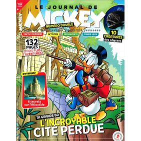 Le Journal de Mickey - L'incroyable cité perdue - N°3713-3714