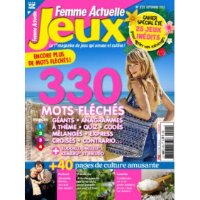 Femme actuelle jeux - Septembre 2023 - N°222