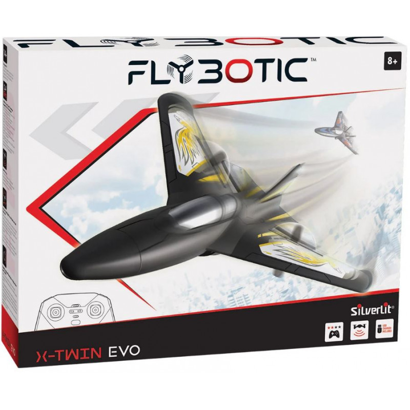 FLYBOTIC - X-Twin Avion Télécommandé - Modèle Aléatoire