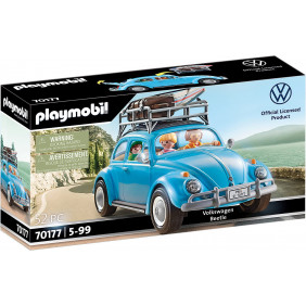 Playmobil 70177 Volkswagen Coccinelle - Volkswagen - avec Trois Personnages et l'automobile - Dès 5 ans