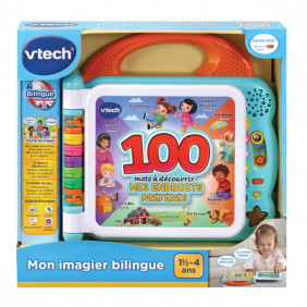 Mon imagier bilingue - mes endroits préférés - 18 mois à 4 ans