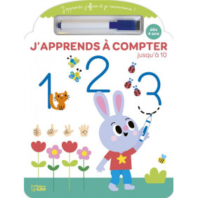 J'apprends à compter jusqu'à 10 - Grand Format - Dès 4 ans