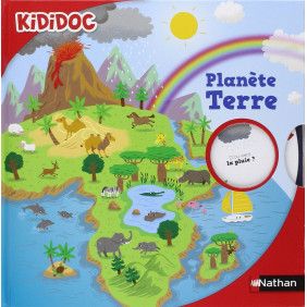 Planète Terre - Livre animé Kididoc - Dès 4 ans