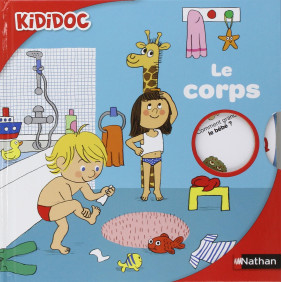 Le corps - Livre animé Kididoc - Dès 4 ans