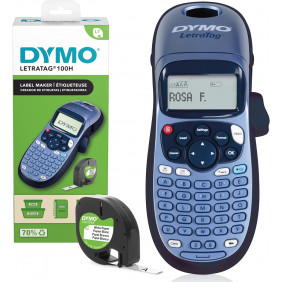 Etiqueteuse portative - Dymo LetraTag LT-100H - Clavier ABC