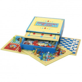 Coffret en Bois 200 Jeux - Jeujura - De 3 ans à plus