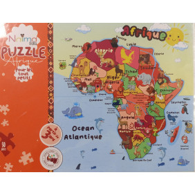 Puzzle carte Afrique - 50 pièces