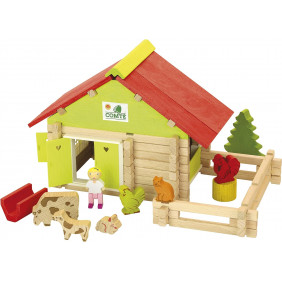 Ferme avec Animaux - 100 Pieces - Jeujura - Jeux de Construction - Dès 5 ans