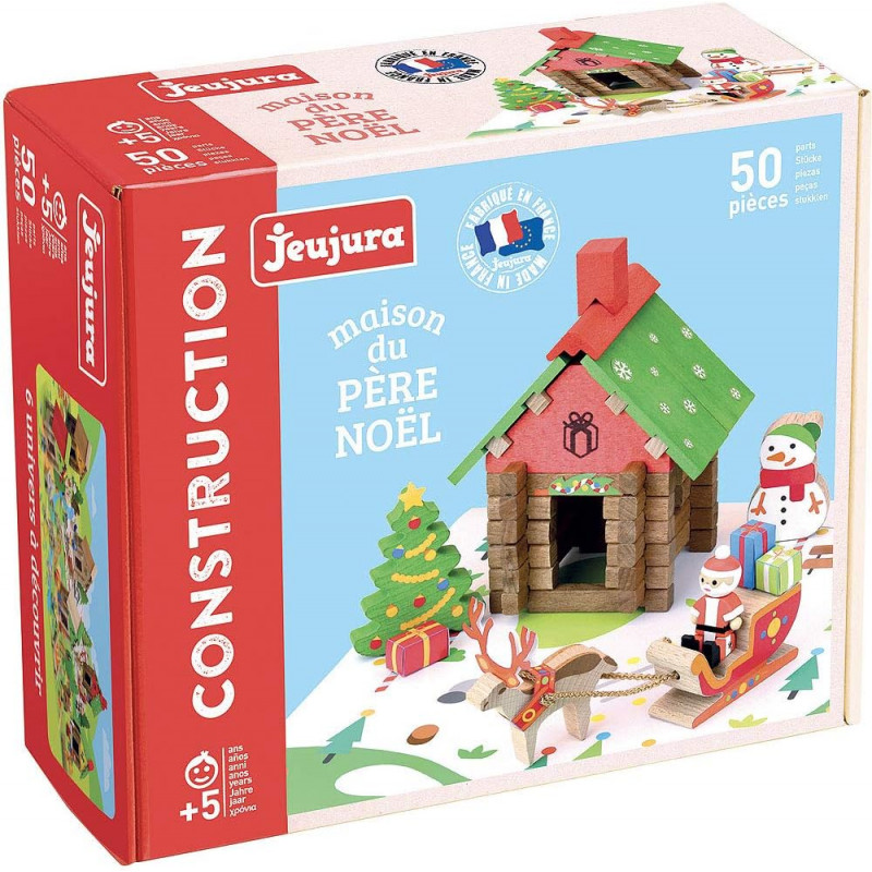 Maison de Noël - 50 pièces - Jeujura - Jeux de Construction - Dès 5 ans