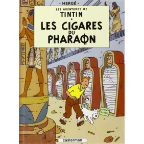 Les Aventures de Tintin Tome 4 - Album - Les cigares du Pharaon - Mini-album