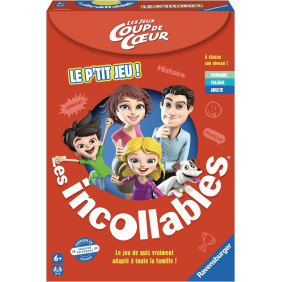 Le p'tit jeu des Incollables Coup de cœur - Jeu de quiz et défis - Ravensburger - Dès 6 ans