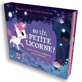 Au lit, petite licorne ! - Quatre histoires magiques pour s'endormir. Coffret en 4 volumes - Album - À partir de 4 ans