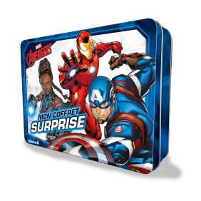 Marvel Avengers - Mon coffret surprise - Coffret coloriage et activités - Dès 5 ans