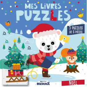 Mes Livres puzzles Noël - 5 puzzles de 6 pièces - Album - Dès 3 ans