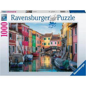 Puzzle Adulte Burano, Italie - 1000 pièces - Ravensburger - Dès 14 ans