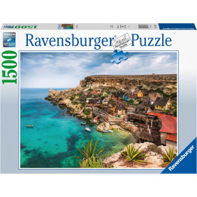 Puzzle Adulte Popeye Village, Malte - 1500 pièces - Ravensburger - Dès 14 ans